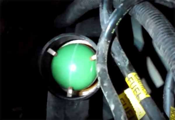 how to siphon petrol from a modern car anti siphon device gas tank green ball