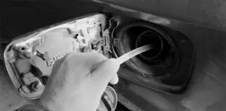 how to siphon petrol from a modern car