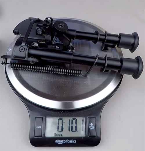 weight of sling stud bipod