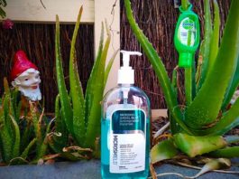how to make homemade hand sanitizer with aloe vera plant