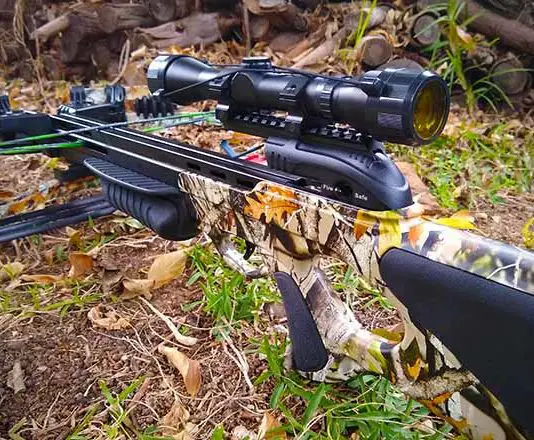 Barnett Droptine Crossbow sighting in
