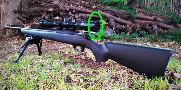tikka .22lr rifle scope cover