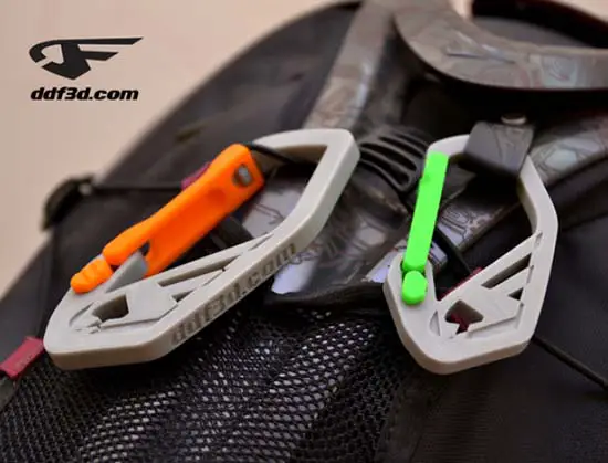 3d print Strong Flex door Carabiner