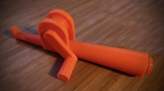 Fully 3d Printable Fishing Rod