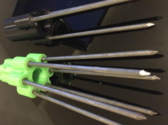 3d printing hunting accessories fishing spear spike