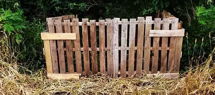 DIY Pallet deer blind