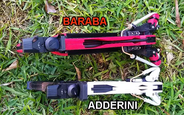 Baraba vs Adderini 3D Printed Crossbow
